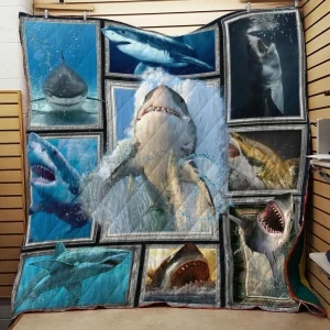Shark Quilt and Home Decor