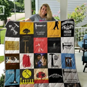 Shawshank Redemption Quilt Blanket and Home Decor