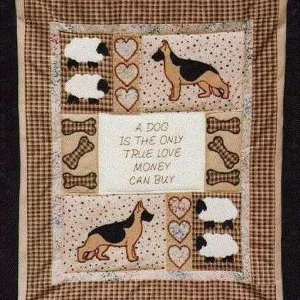 Sheep And Dog Quilt Tdhpf and Home Decor