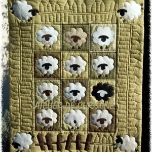 Sheep Cla170649 Quilt Blanket and Home Decor