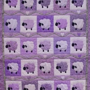 Sheep Cla1710492Q Quilt Blanket and Home Decor