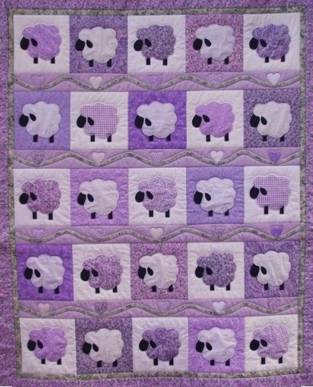 Sheep Cla1710492Q Quilt Blanket and Home Decor