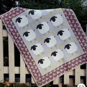 Sheep Cla1710497Q Quilt Blanket and Home Decor