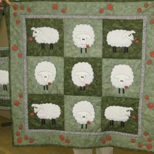 Sheep Quilt Tdhdf and Home Decor