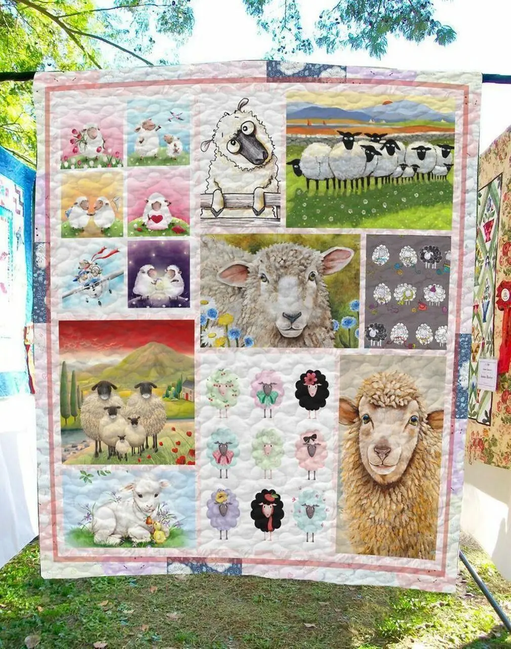 Sheeps Quilt Tdhnw and Home Decor
