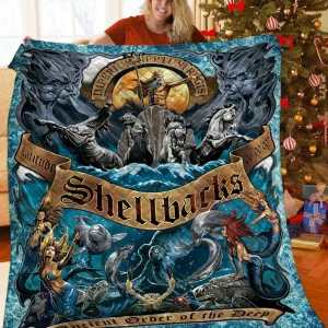 Shellback JFJ12523 3D Customized Quilt 2707 and Home Decor