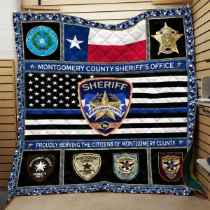 Sheriff Quilt Blanket Dhc0910618Vt and Home Decor
