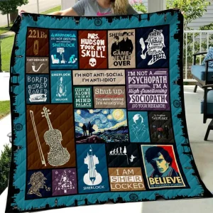 Sherlock Art Quilt and Home Decor
