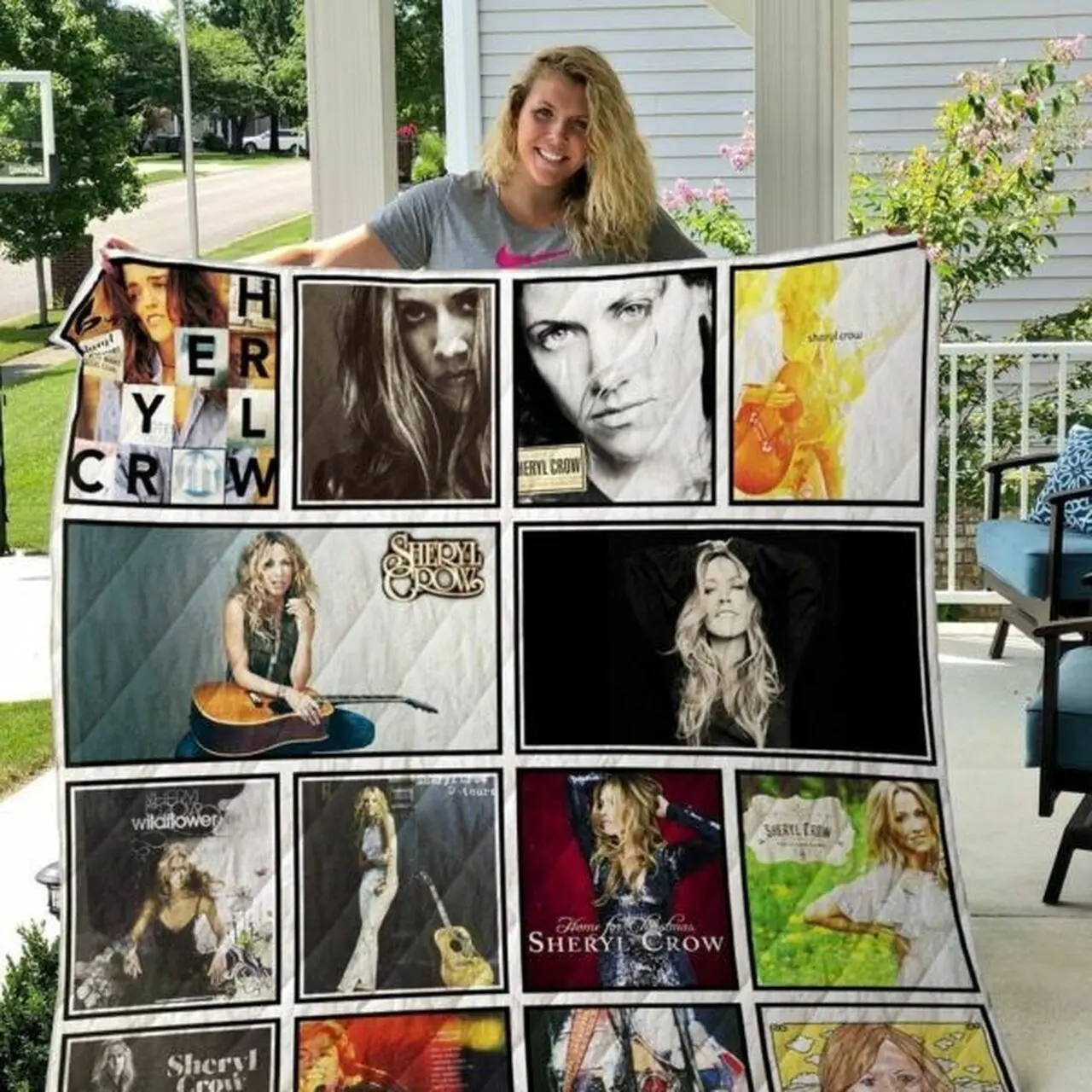 Sheryl Crow 3D Personalized Customized Quilt Blanket 15 and Home Decor