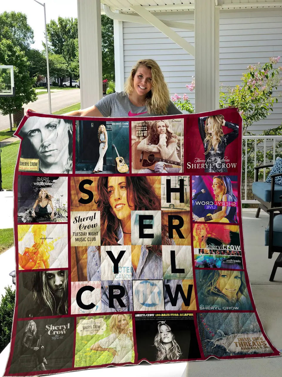 Sheryl Crow H89 Quilt and Home Decor
