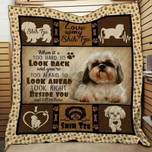 Shih Tzu Quilt Tdhdm and Home Decor
