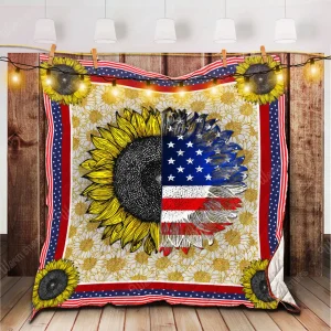 Shine With America Quilt Bp and Home Decor