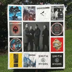Shinedown Quilt Blanket and Home Decor