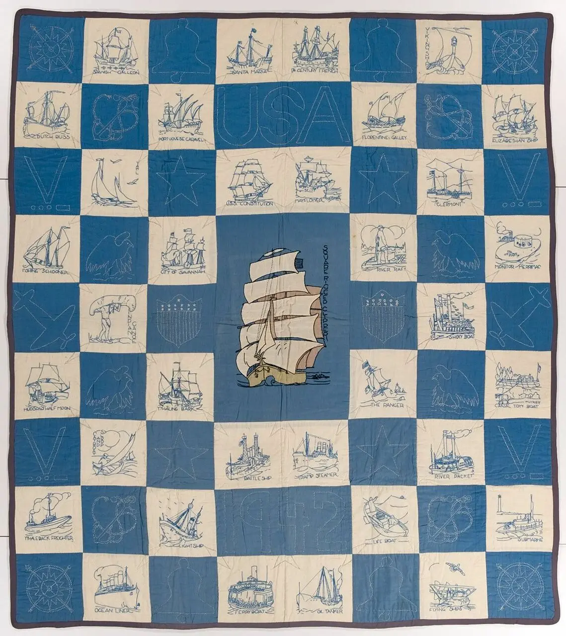 Ship Quilt Tdhhj and Home Decor