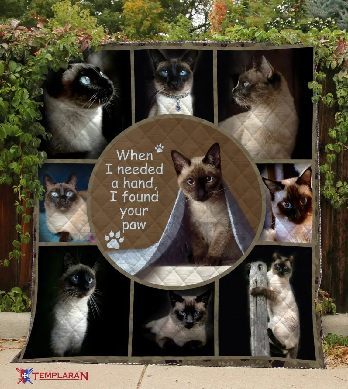 Siamese Cat Quilt Tdhjd and Home Decor