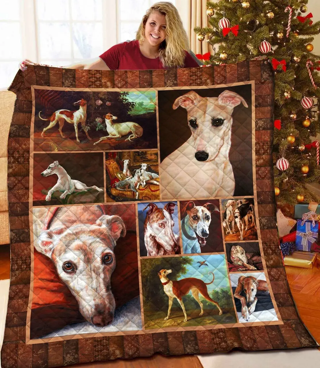 Sighthound Bbb041114Ht Quilt Blanket and Home Decor