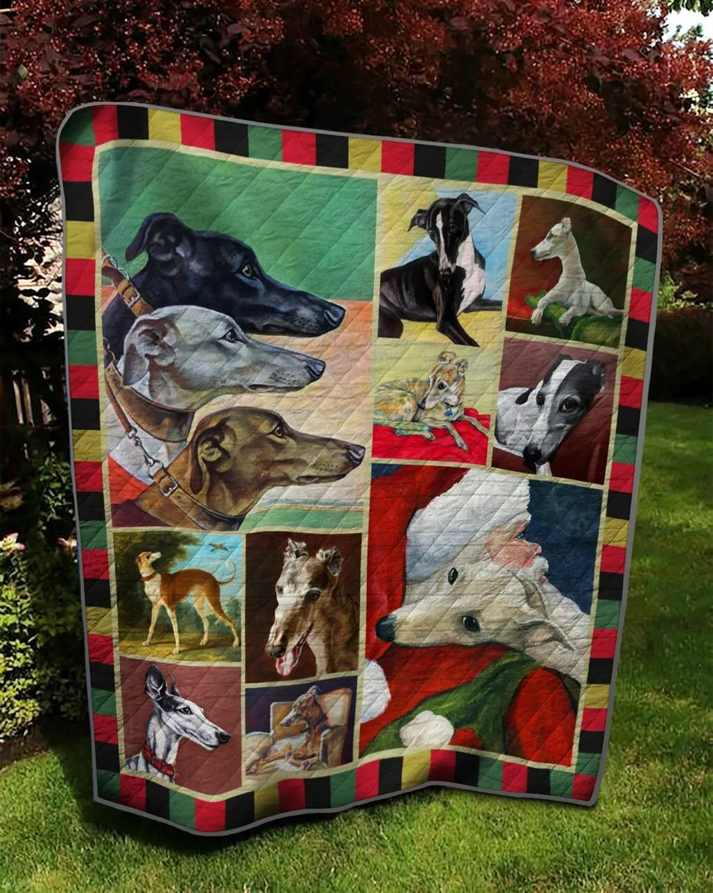 Sighthound Quilt Tdhhm and Home Decor