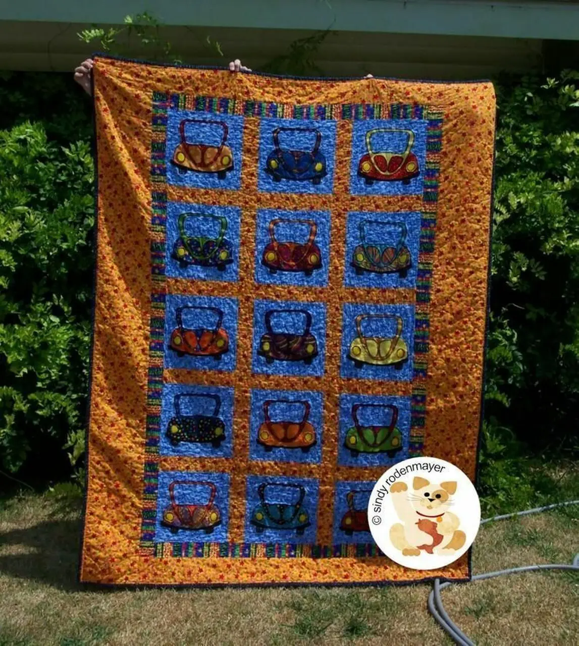 Silly Cars Quilt Tdhxq and Home Decor