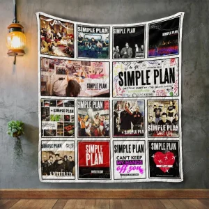 Simple Plan Album Covers Quilt Blanket and Home Decor