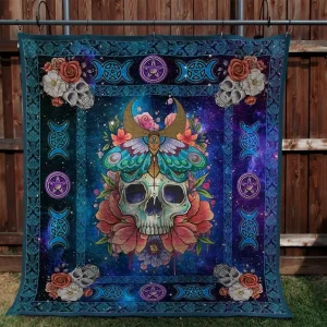 Skull 160501 Quilt Blanket and Home Decor