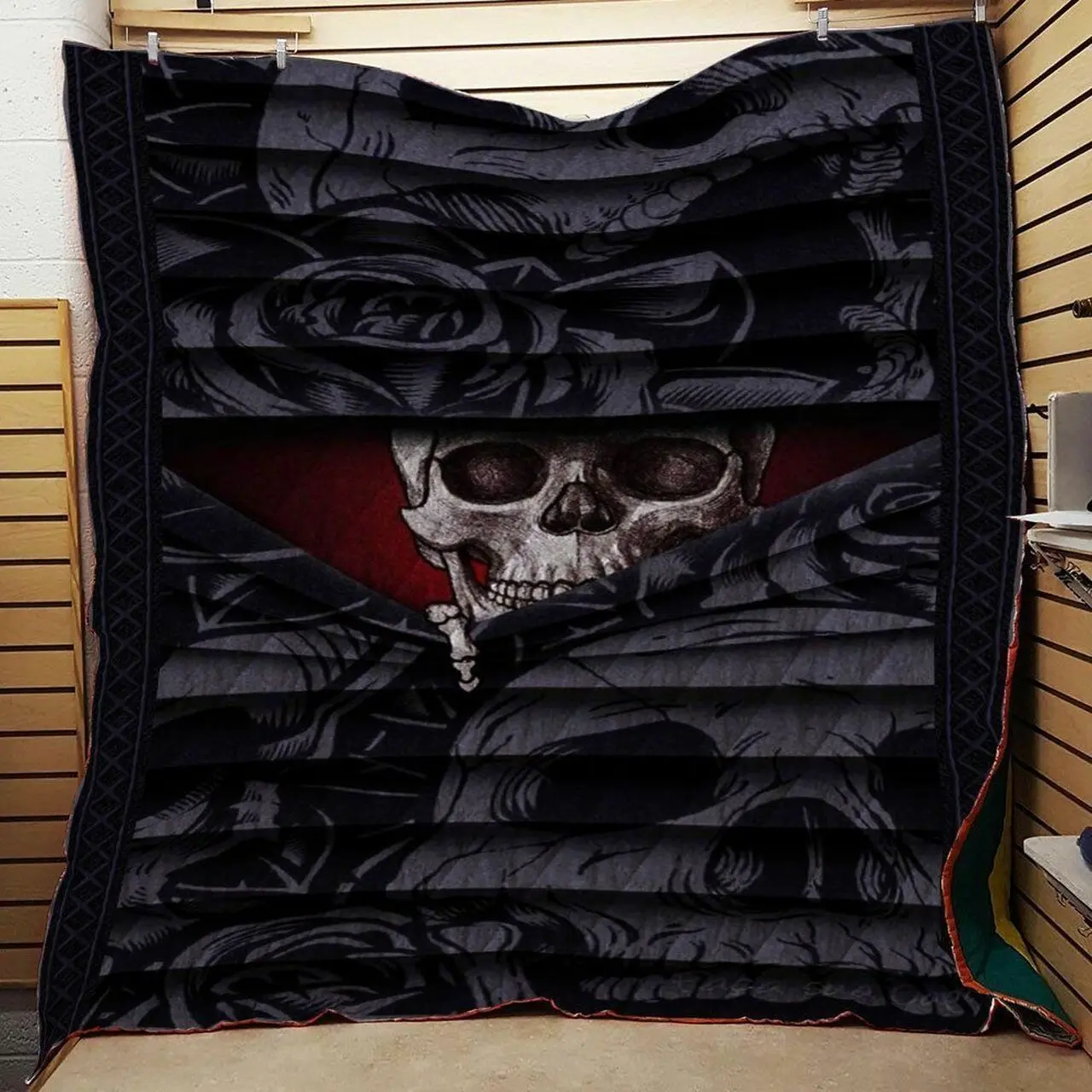 Skull C2 3D Customized Quilt and Home Decor