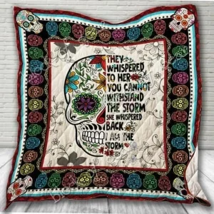 Skull Cl18100652Mdq Quilt Blanket and Home Decor