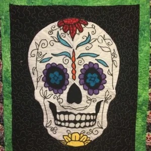 Skull Cla260641 Quilt Blanket and Home Decor
