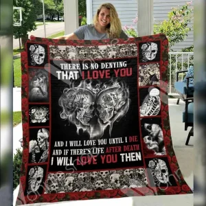 Skull E Quilt Derqfn and Home Decor