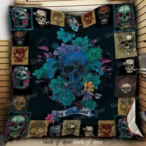 Skull Gothic Cl280675 Quilt Blanket and Home Decor