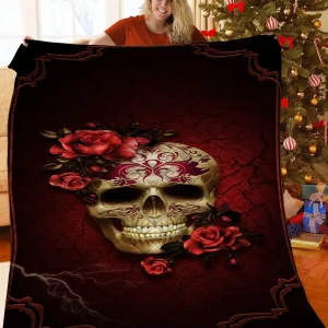 Skull JFJ12773 3D Customized Quilt 2707 and Home Decor