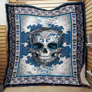 Skull JFJ12797 3D Customized Quilt 2707 and Home Decor
