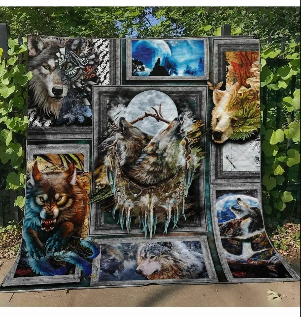 Skull No Pain No Gain U Quilt Pv and Home Decor