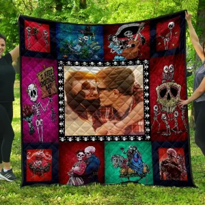 Skull Quilt- 02205 Quilt and Home Decor