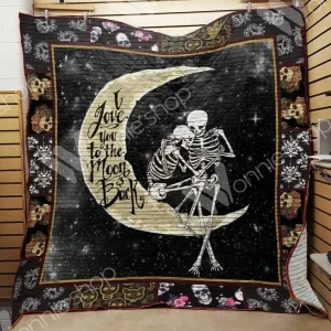 Skull Quilt Blanket Dhc1102491Td and Home Decor