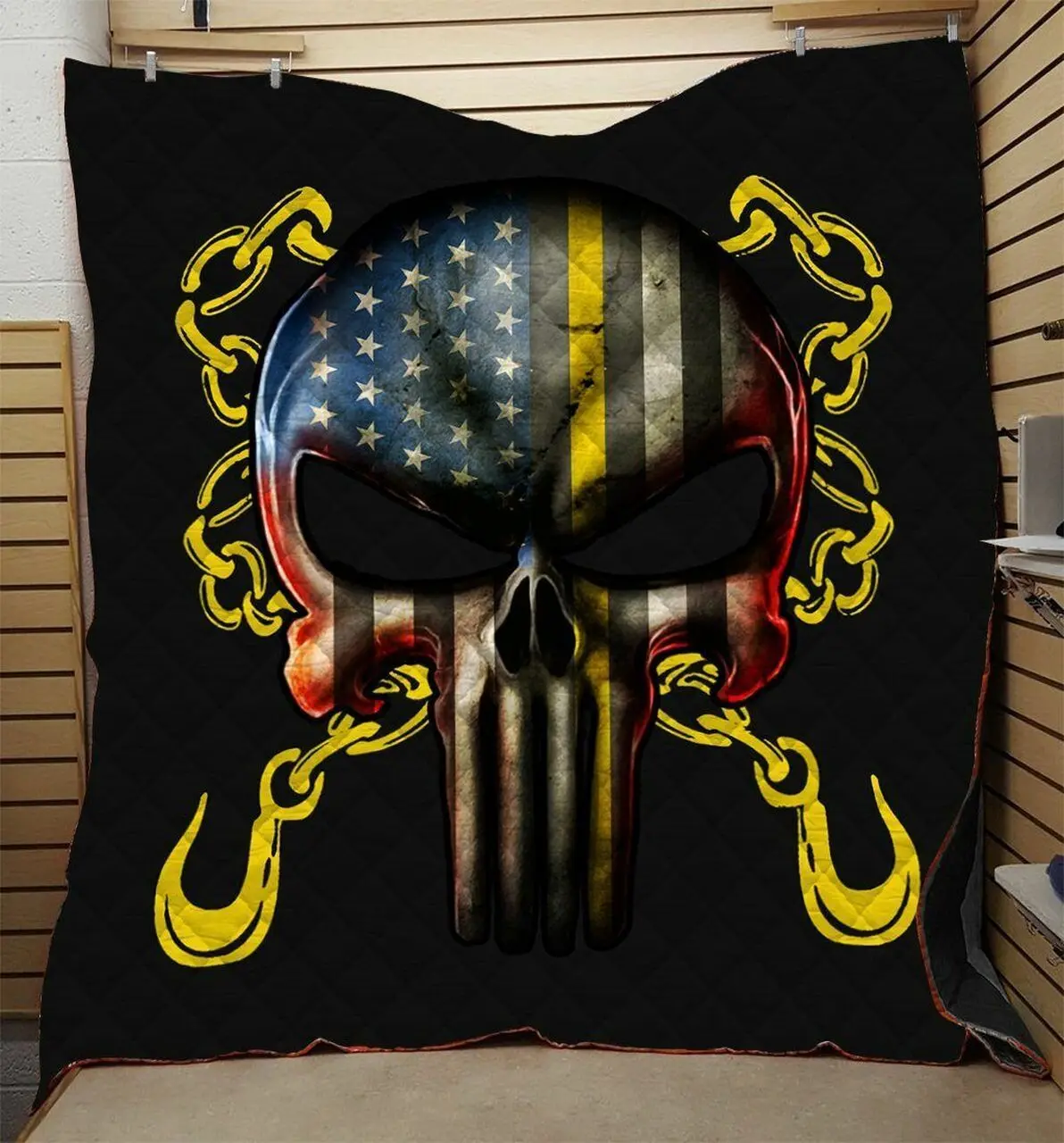 Skull Quilt Enj and Home Decor