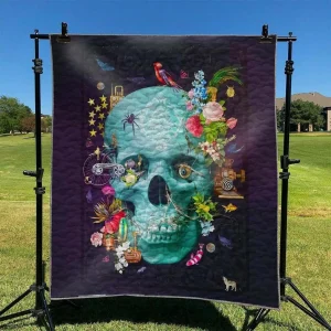 Skull Td2809805 Quilt Blanket and Home Decor