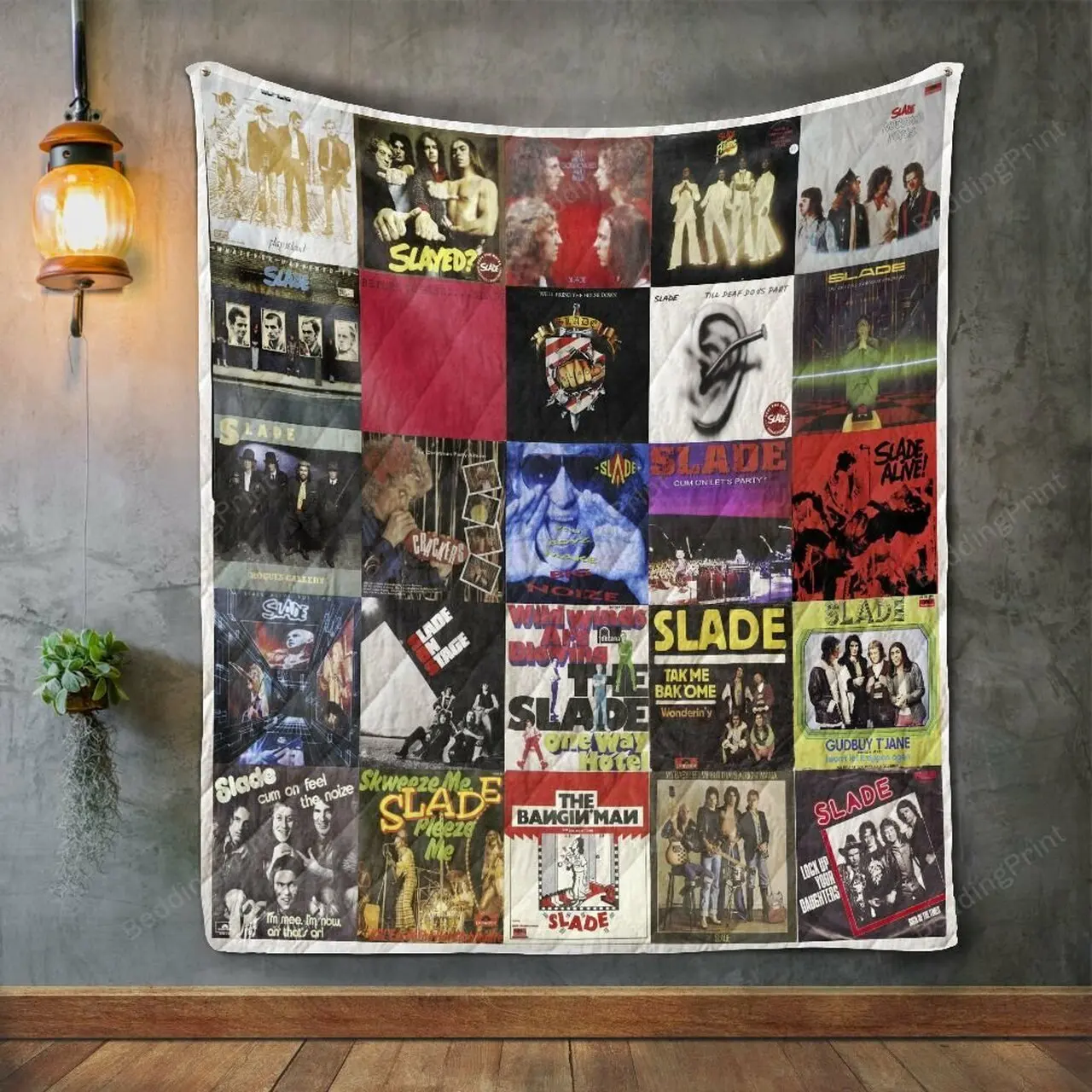 Slade Album Covers Quilt Blanket and Home Decor