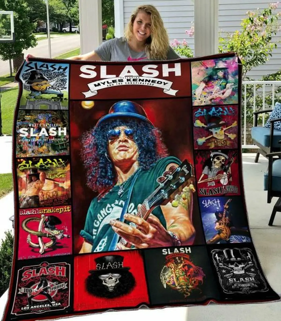 Slash Quilt Blanket Hvt150615 Quilt and Home Decor