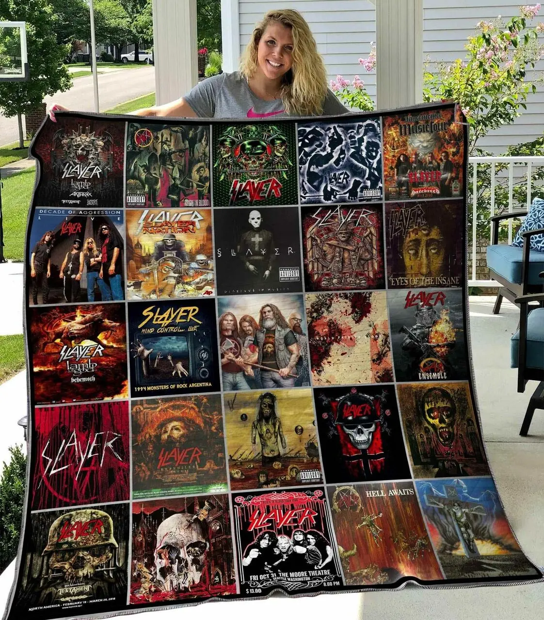 Slayer Blanket Th0207 Quilt and Home Decor