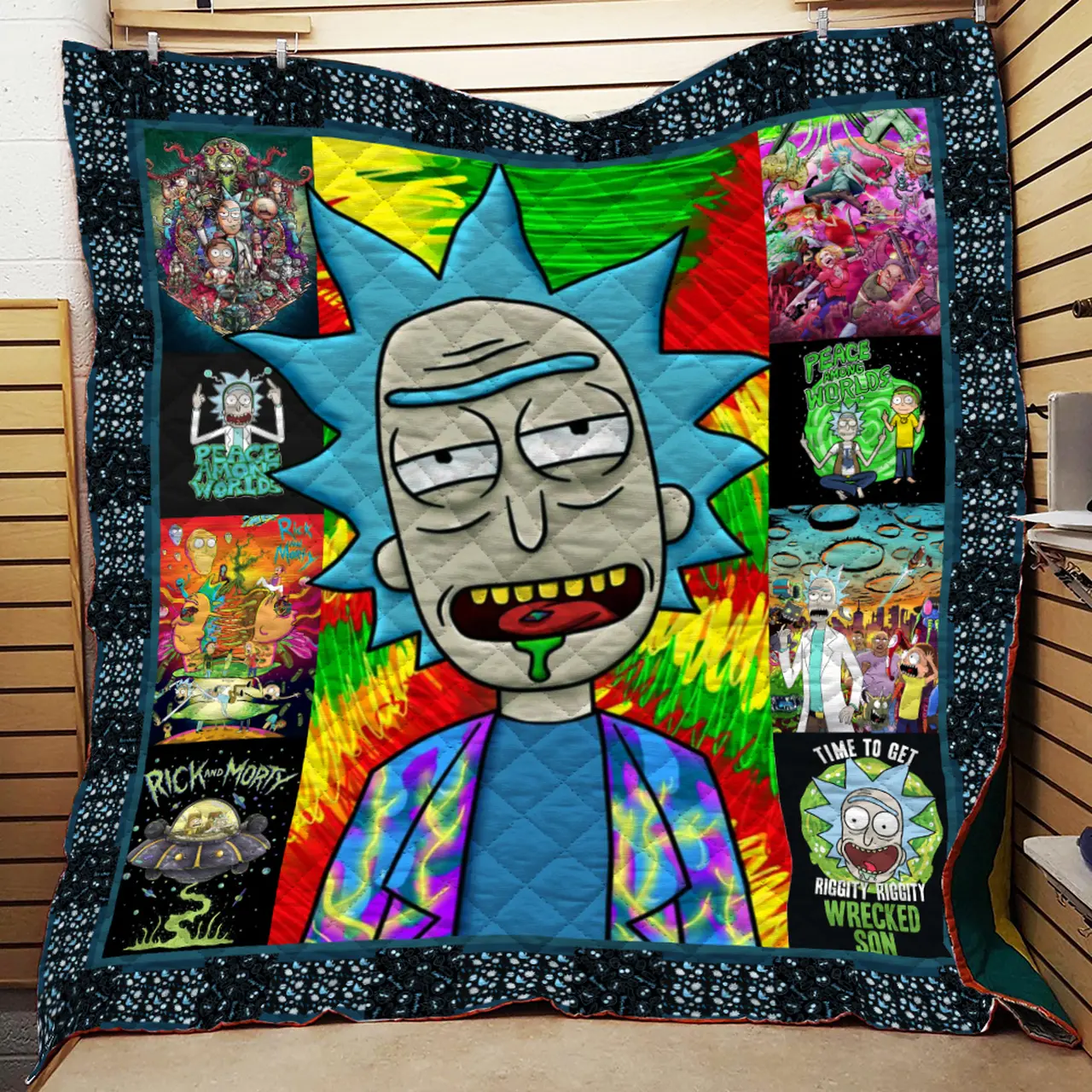 Sleepy Rick Quilt and Home Decor