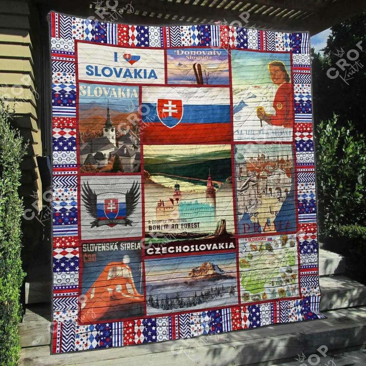Slovakia Bi290622B Tbg Quilt Blanket and Home Decor