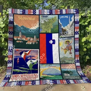 Slovenia Blanket Th1307 Quilt and Home Decor