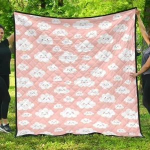 Smile Cloud Cl12100608Mdq Quilt Blanket and Home Decor