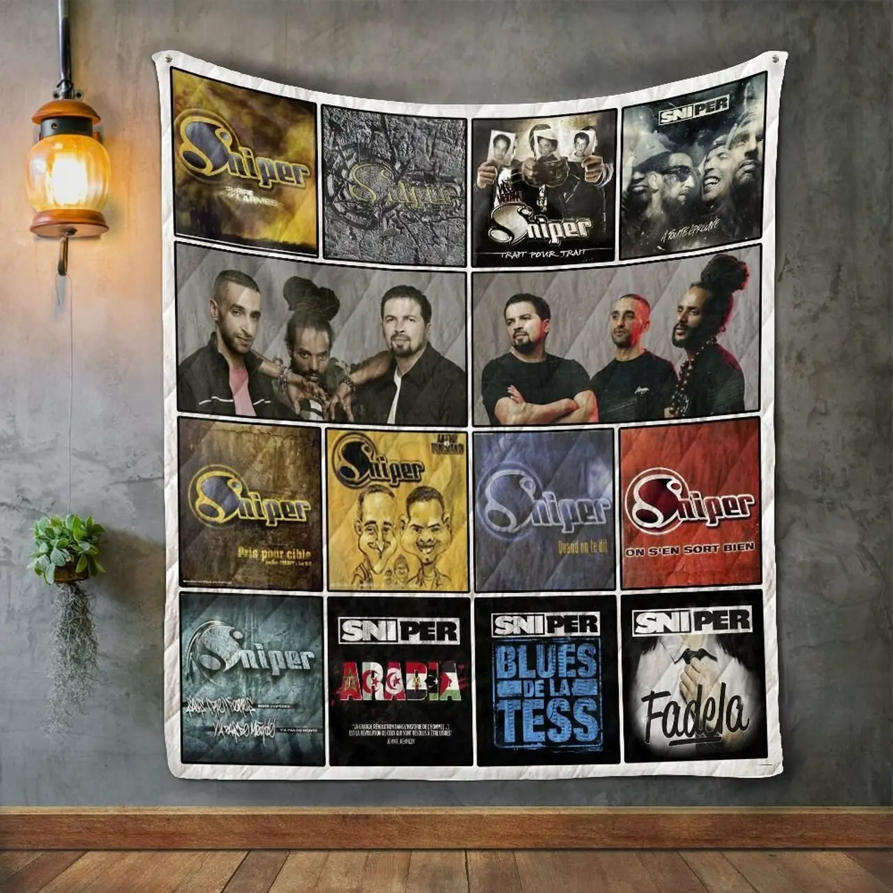 Sniper Album Covers Quilt Blanket and Home Decor