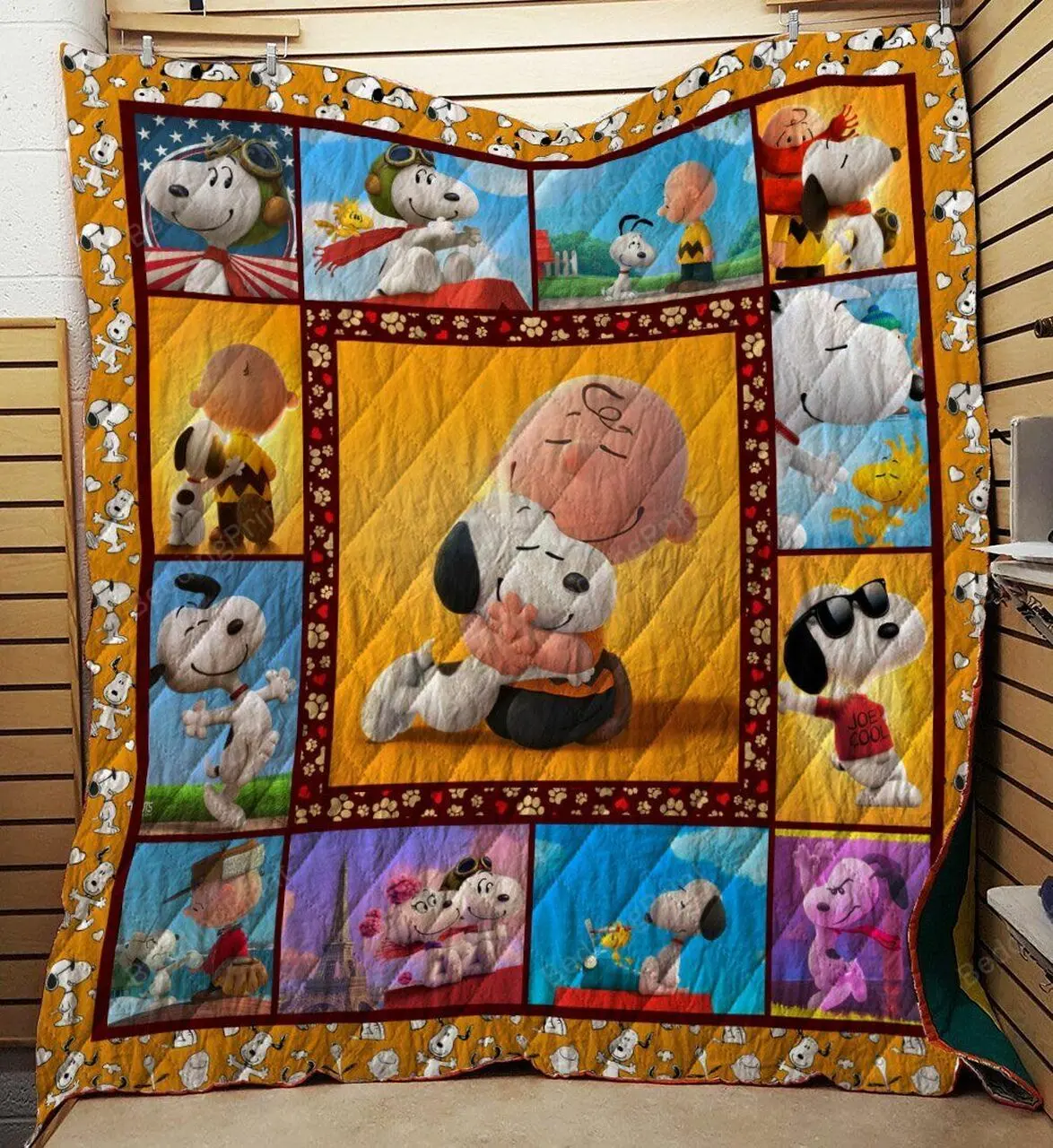 Snoopy 13 Quilt Blanket and Home Decor