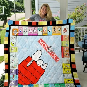 Snoopy 2 Quilt Blanket and Home Decor