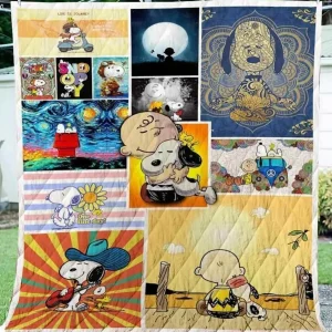 Snoopy 3D Blanket Th0607 Quilt and Home Decor
