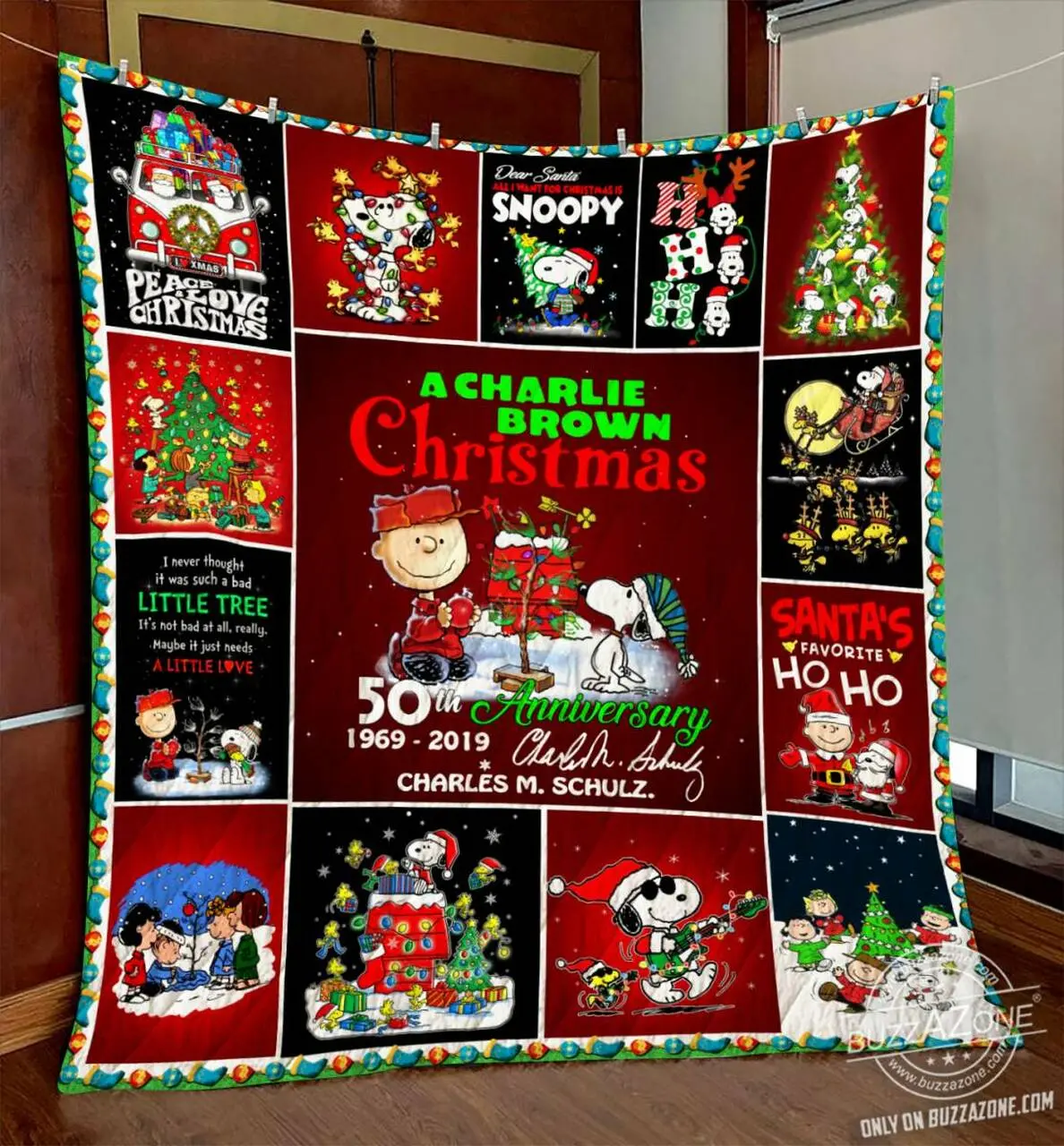 Snoopy 50Th Aniversary Quilt Cc and Home Decor