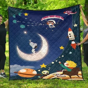 Snoopy Premium Quilt Quilt and Home Decor