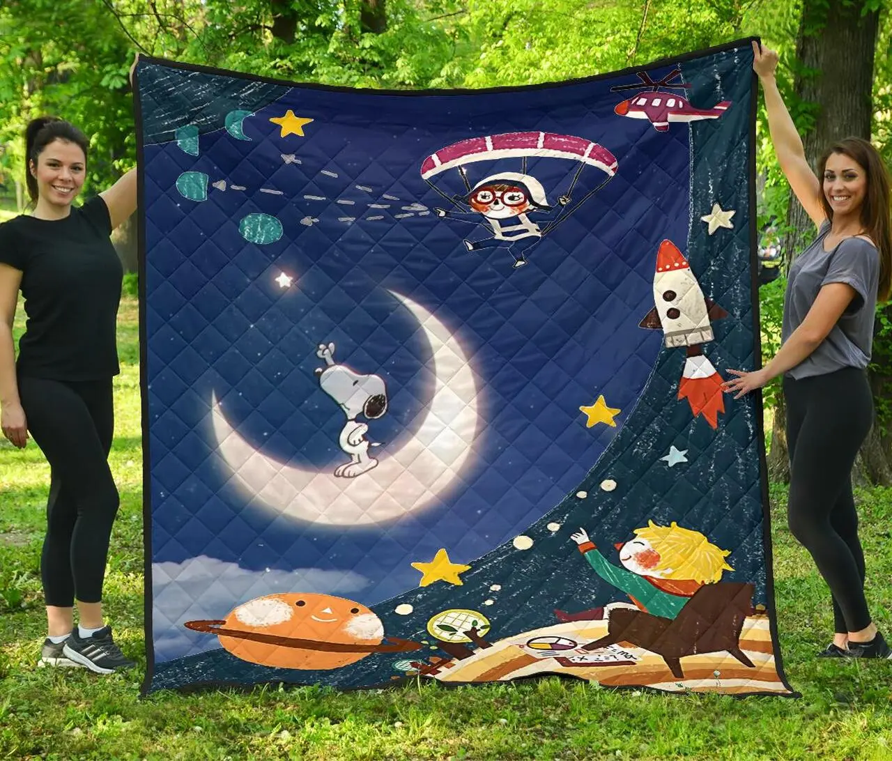 Snoopy Premium Quilt Quilt and Home Decor